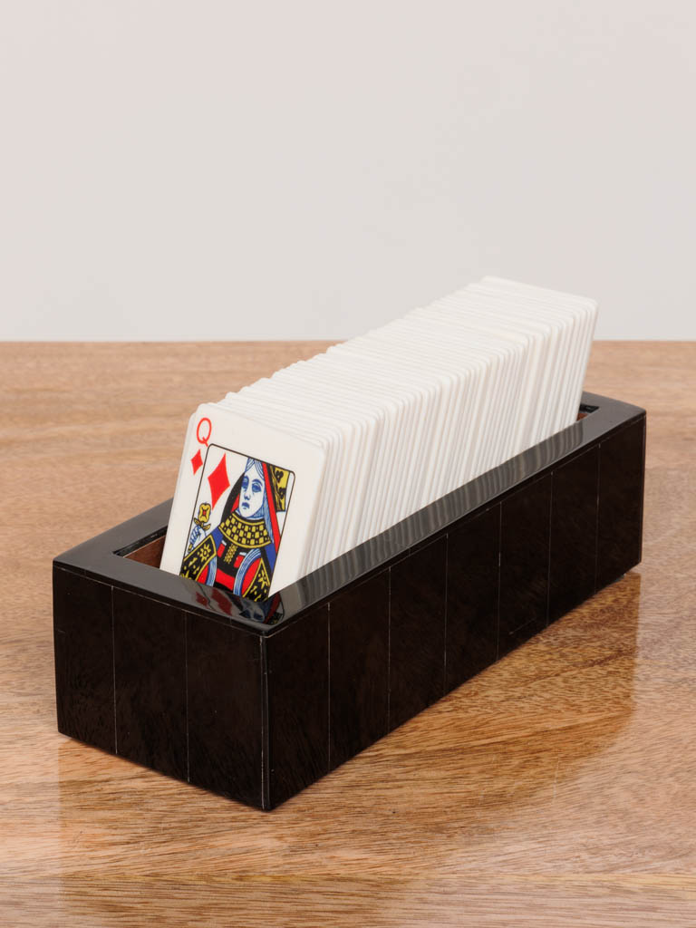 Boîte avec cartes en résine CHehoma