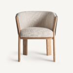 Chaise Nara beige clair – Image 2