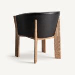 Chaise Nara beige clair – Image 3