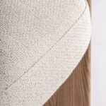 Chaise Nara beige clair – Image 6
