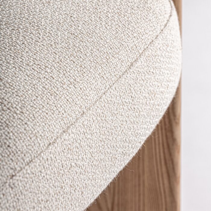 Chaise Nara beige clair – Image 6