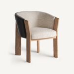 Chaise Nara beige clair