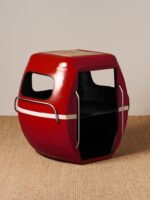 Chevet téléphérique rouge – Image 2