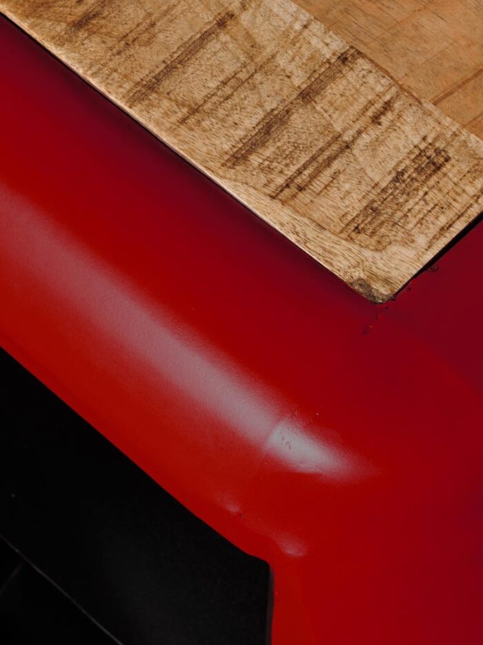 Chevet téléphérique rouge – Image 4
