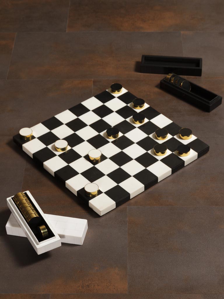 Jeu de dames et étuis Chehoma