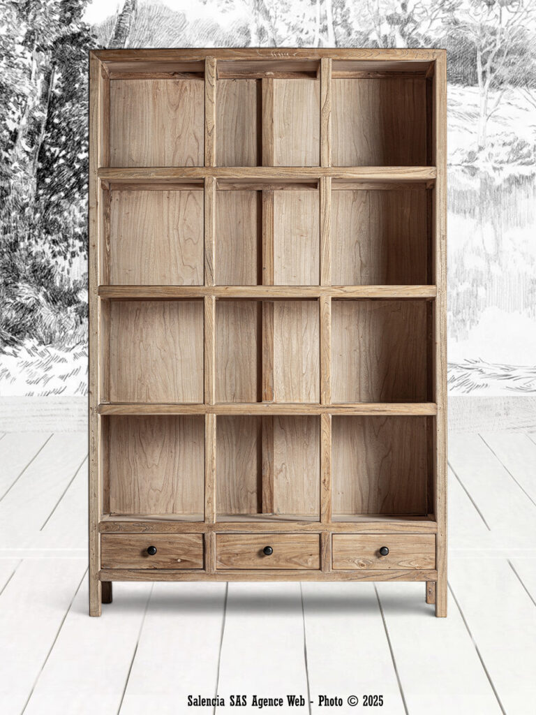 Bibliothèque modulable Brecey Vical
