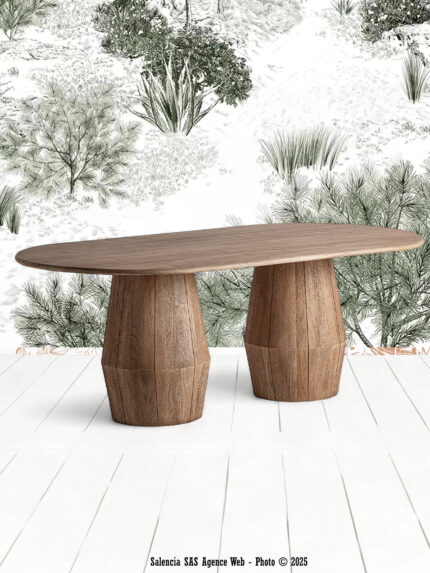 Table à manger Jacquard modèle 5 Vical