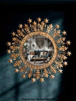 Miroir convexe auréole d'étoiles Chehoma