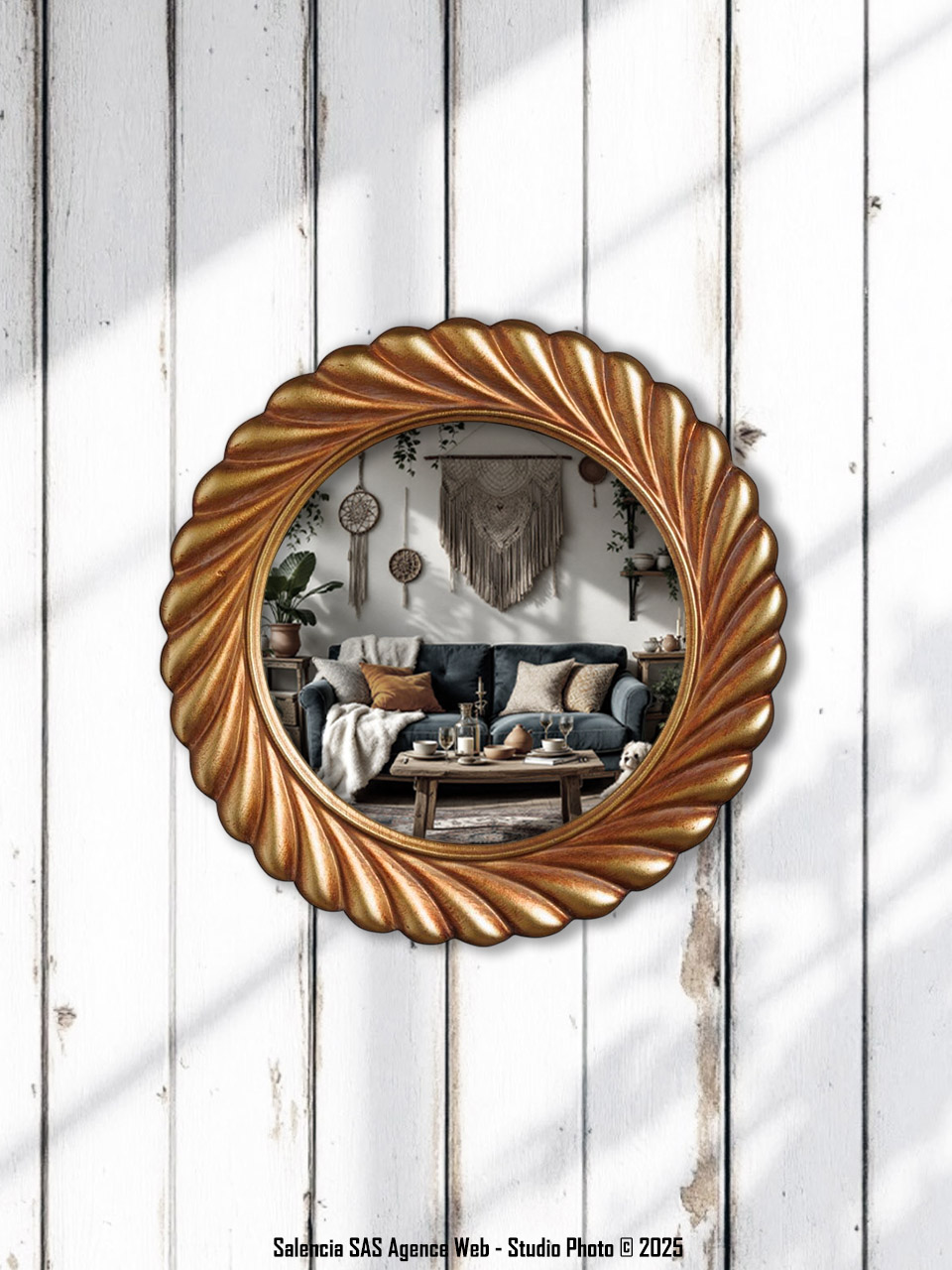 miroir-convexe-dore-volupte-chehoma-44582 Miroir convexe doré Volupté Chehoma