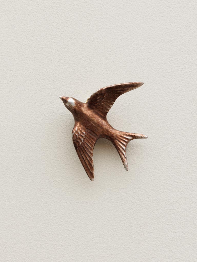 Petite Hirondelle murale cuivrée CHehoma