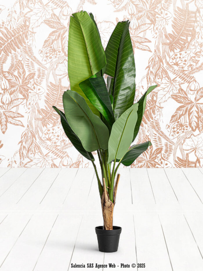 Plante artificielle Bananier moyen – Image 1