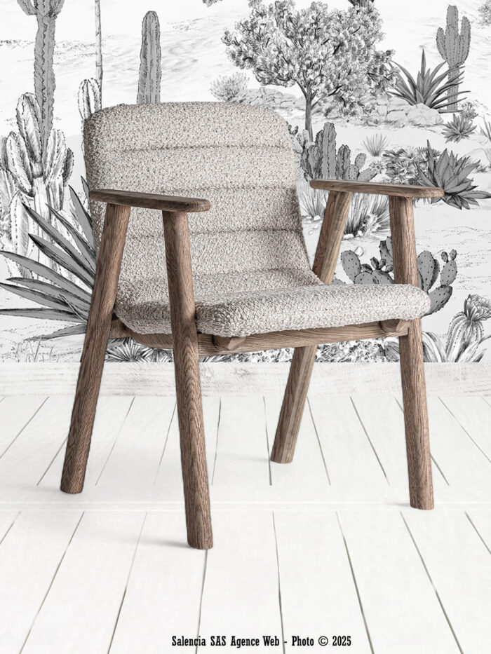 Chaise Jacquard modèle 3 – Image 1
