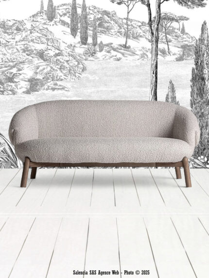 Canapé Jacquard oval Vical