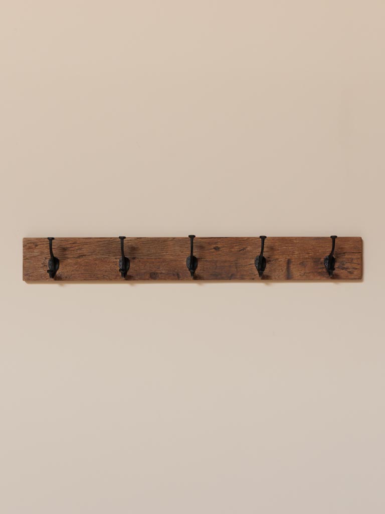 Porte manteau 5 crochets écolier Chehoma