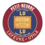 Table bistrot émaillée Petit beurre LU – Image 2