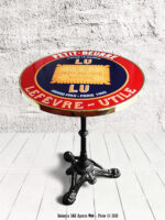 Table bistrot émaillée Petit beurre LU eMAIL REPLICA