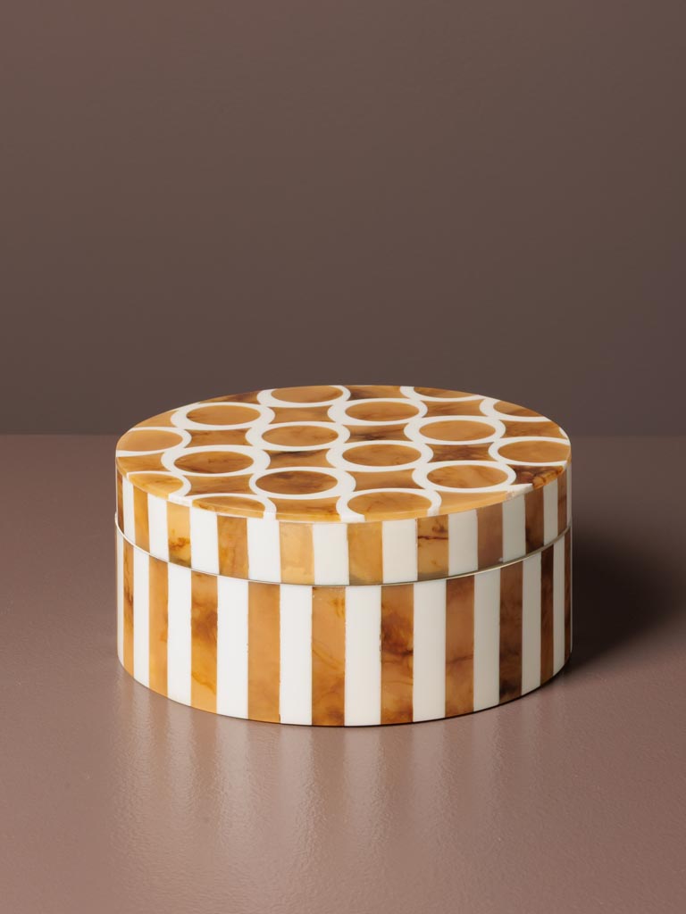 Boîte ronde Gabon Chehoma