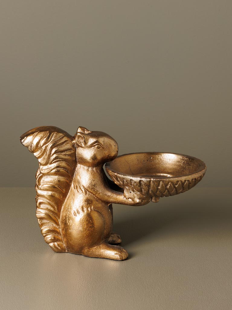 Vide-poche écureuil doré Chehoma