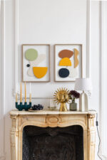 Vase bouteille vert-de-gris – Image 3