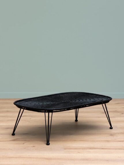 Table basse noire Senzu Chehoma