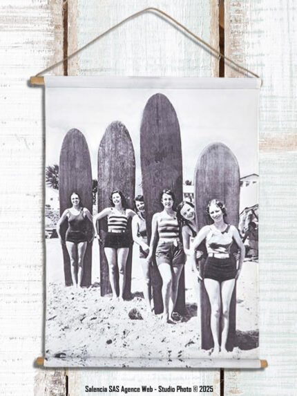 Affiche Surfeuses Batela
