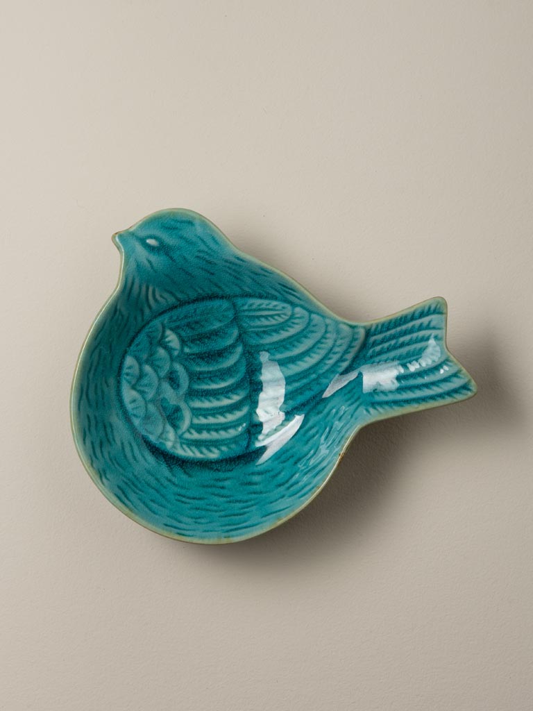 Assiette creuse Céleste bleue Chehoma