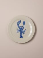 Assiette homard bleu Chehoma