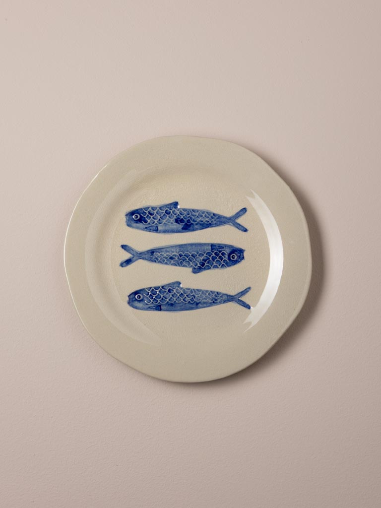 Assiette sardines bleues Chehoma