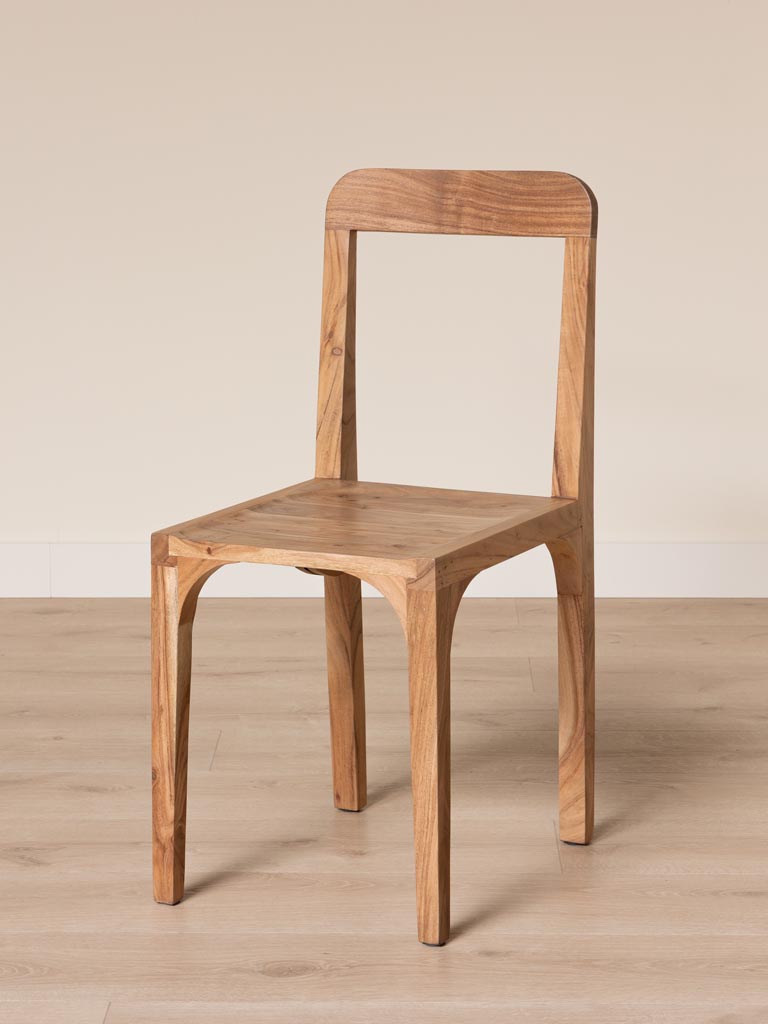 Chaise Guana acacia Chehoma