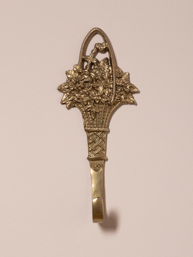 Crochet bouquet en laiton Chehoma