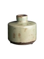 Vase bouteille large vert-de-gris – Image 2