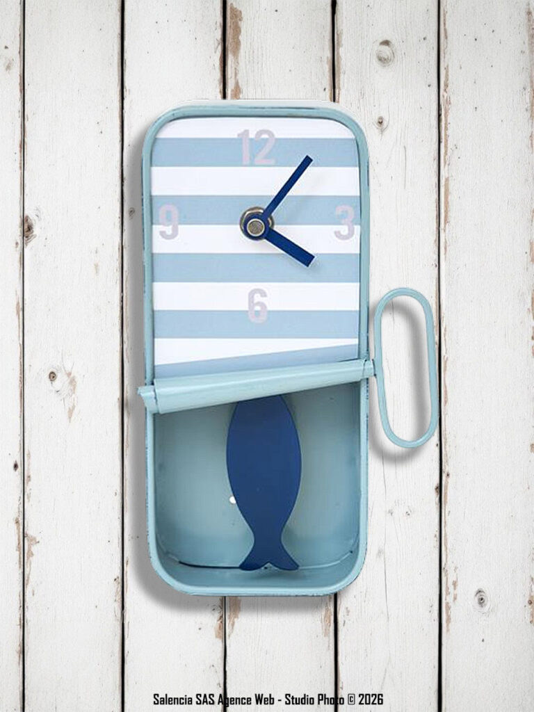 Horloge Boîte De Conserve Batela