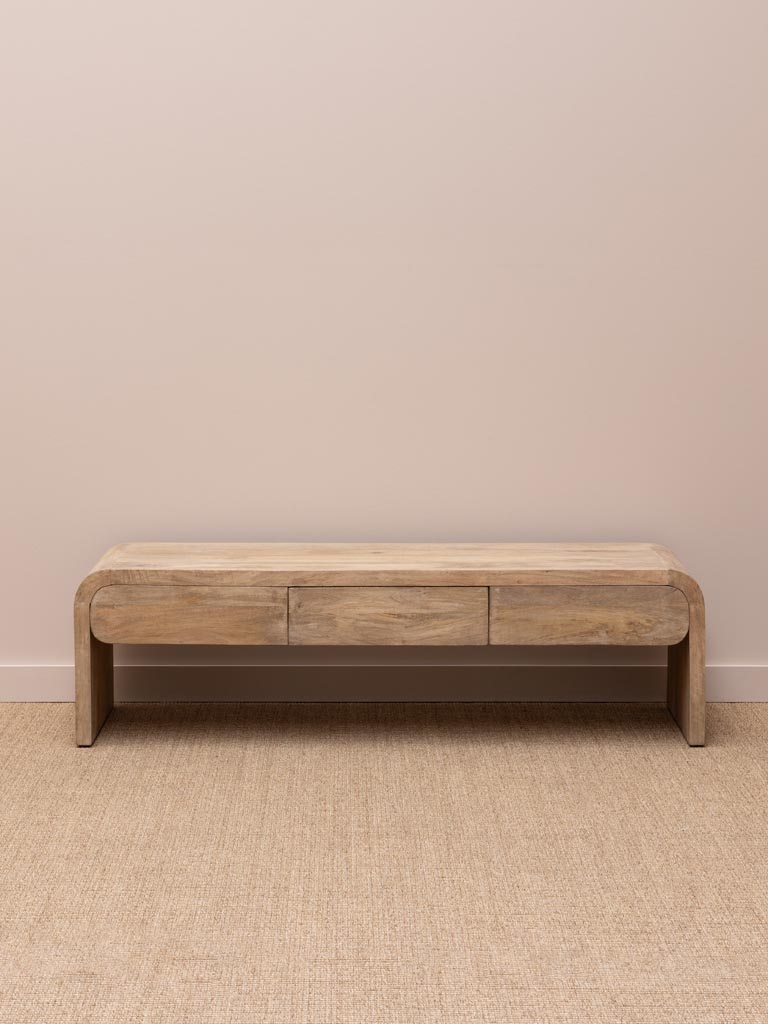 Meuble TV 3 tiroirs Losail Chehoma