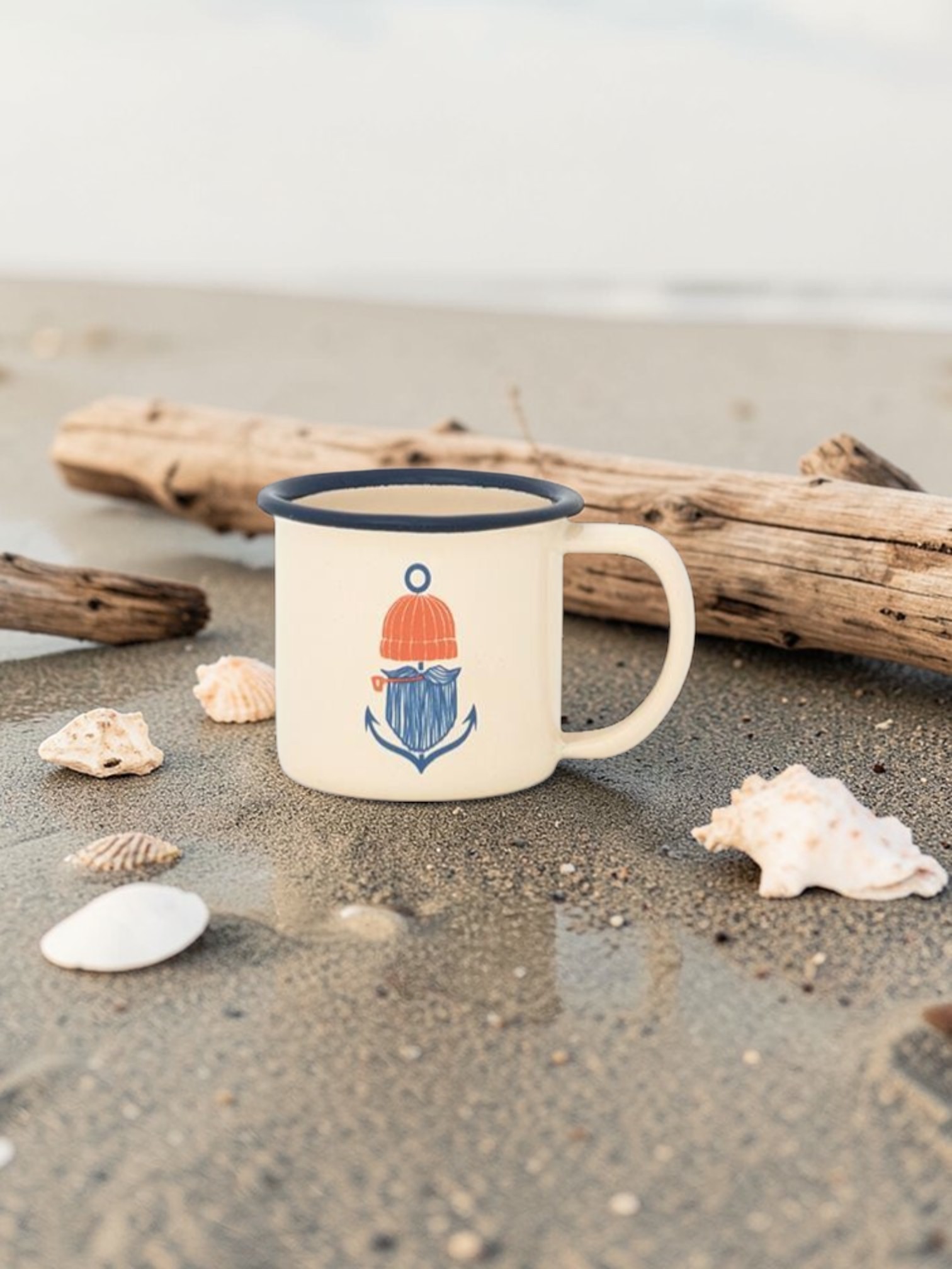 mini-mug-marin-metal-emaille-batela-D8256 Mug Marin métal émaillé Batela