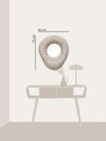 Miroir billes blanches Laperla – Image 4