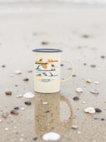 Mug XL Planches de Surf métal émaillé Batela