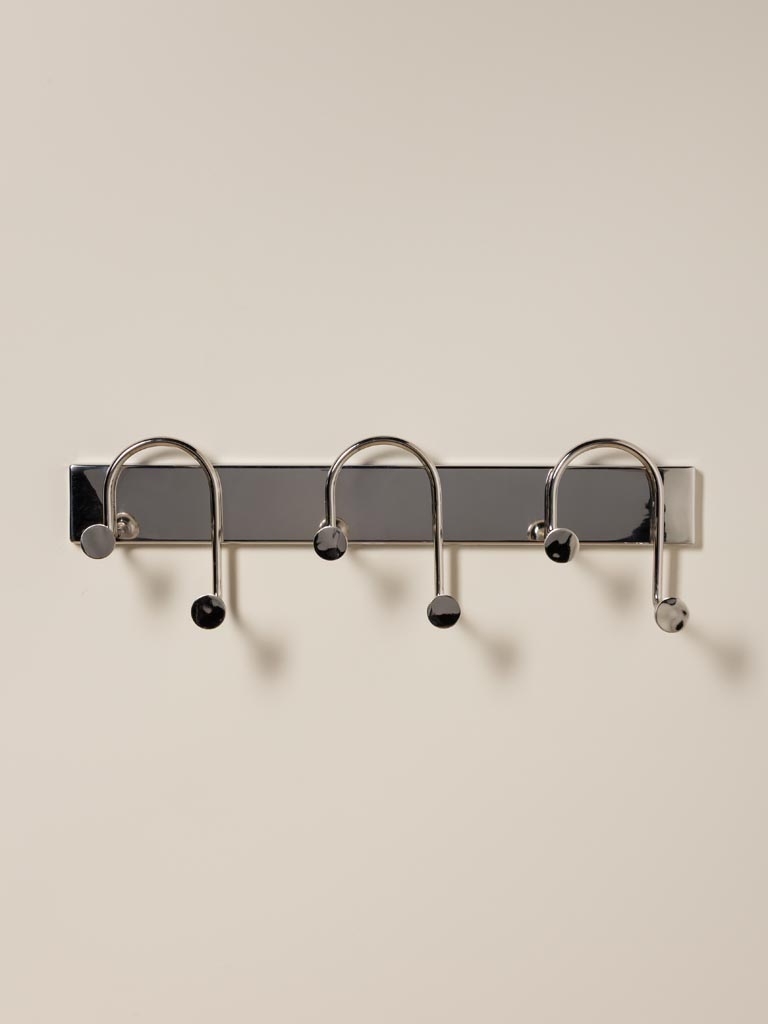 Porte manteau alu 6 crochets U-turn Chehoma