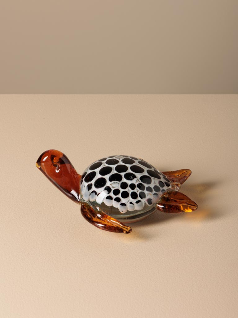 Tortue en verre à pois cHEHOMA