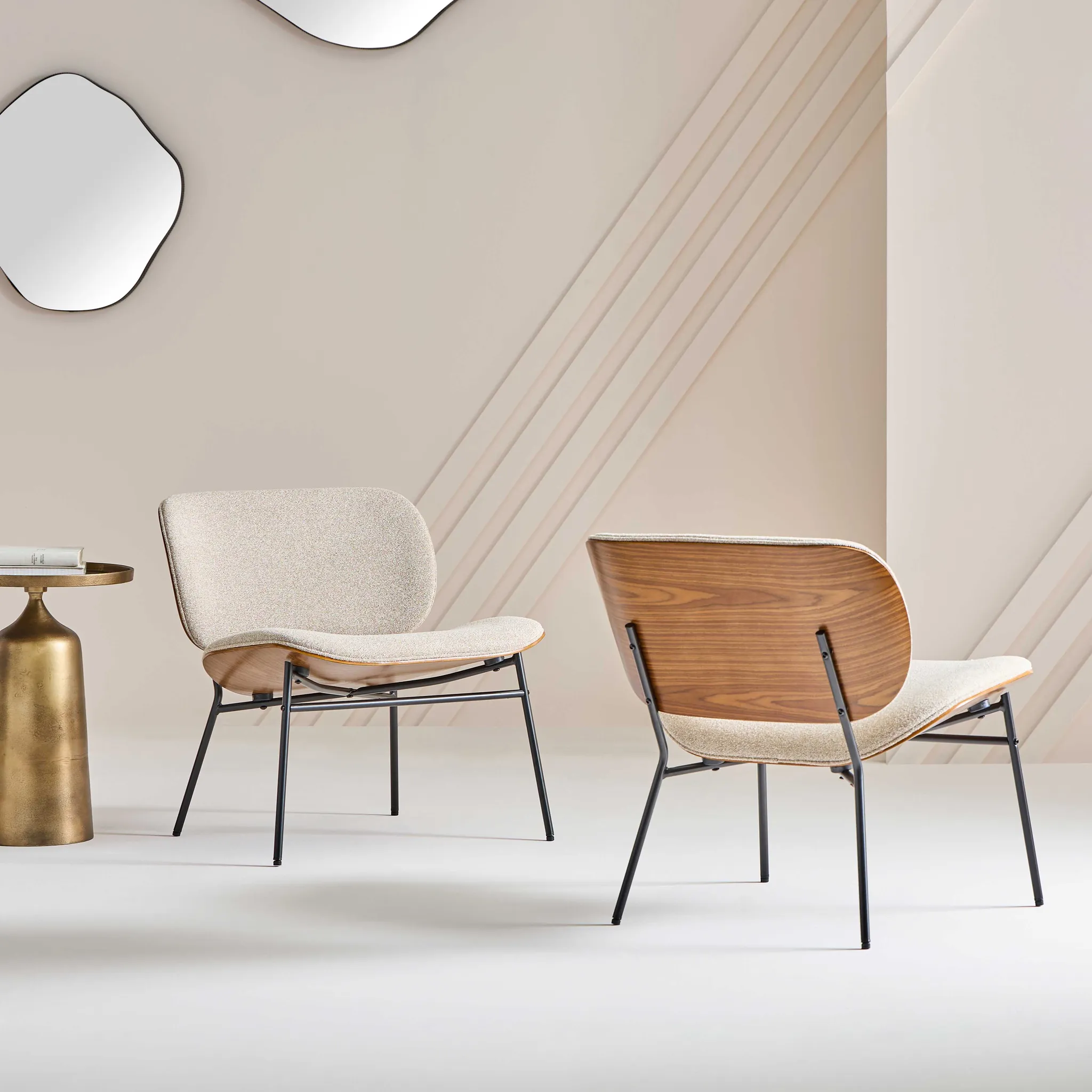 Fauteuil Serge écru Signature