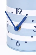 Horloge pot à crayons bleu turqoise – Image 3