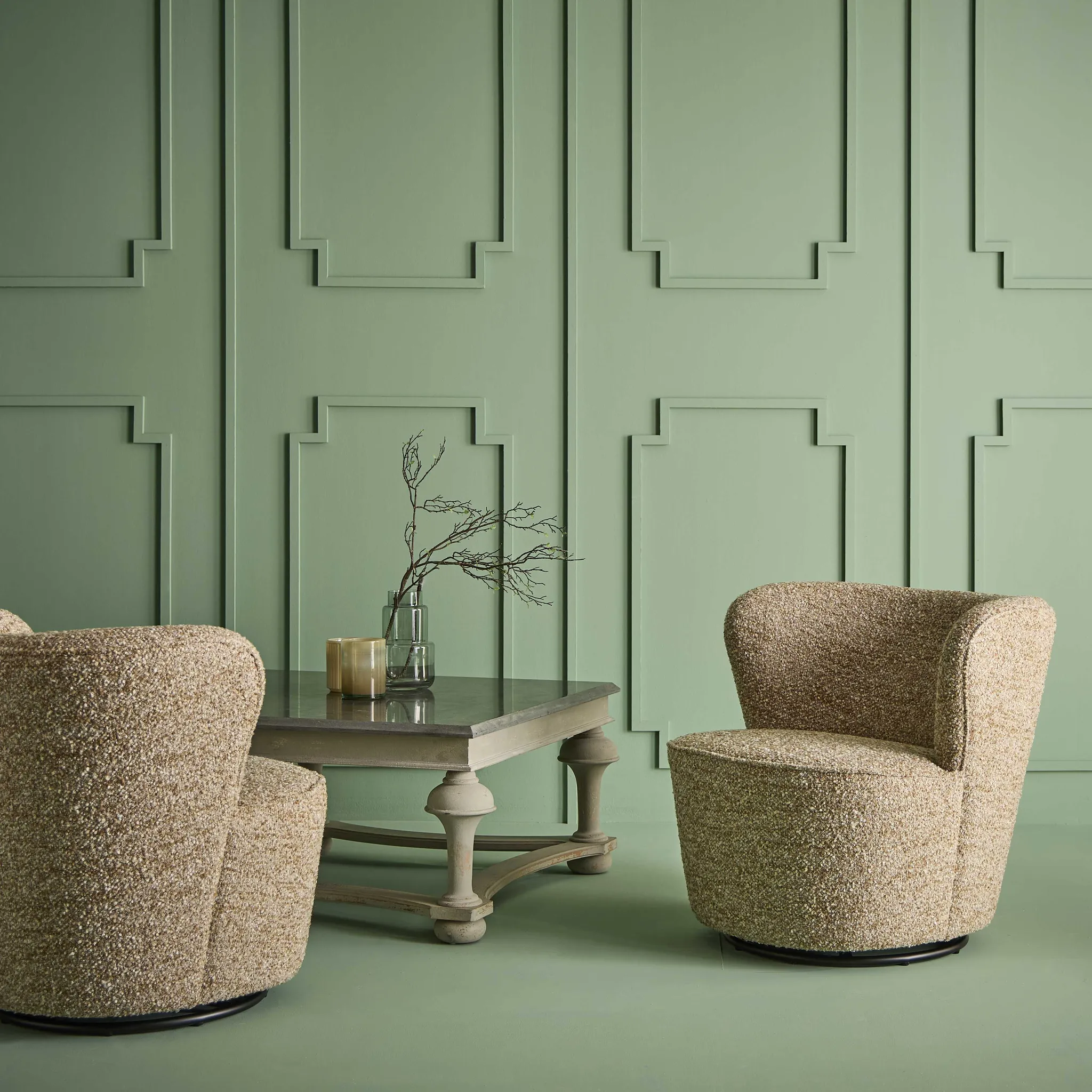 Fauteuil Barnabé caramel Signature