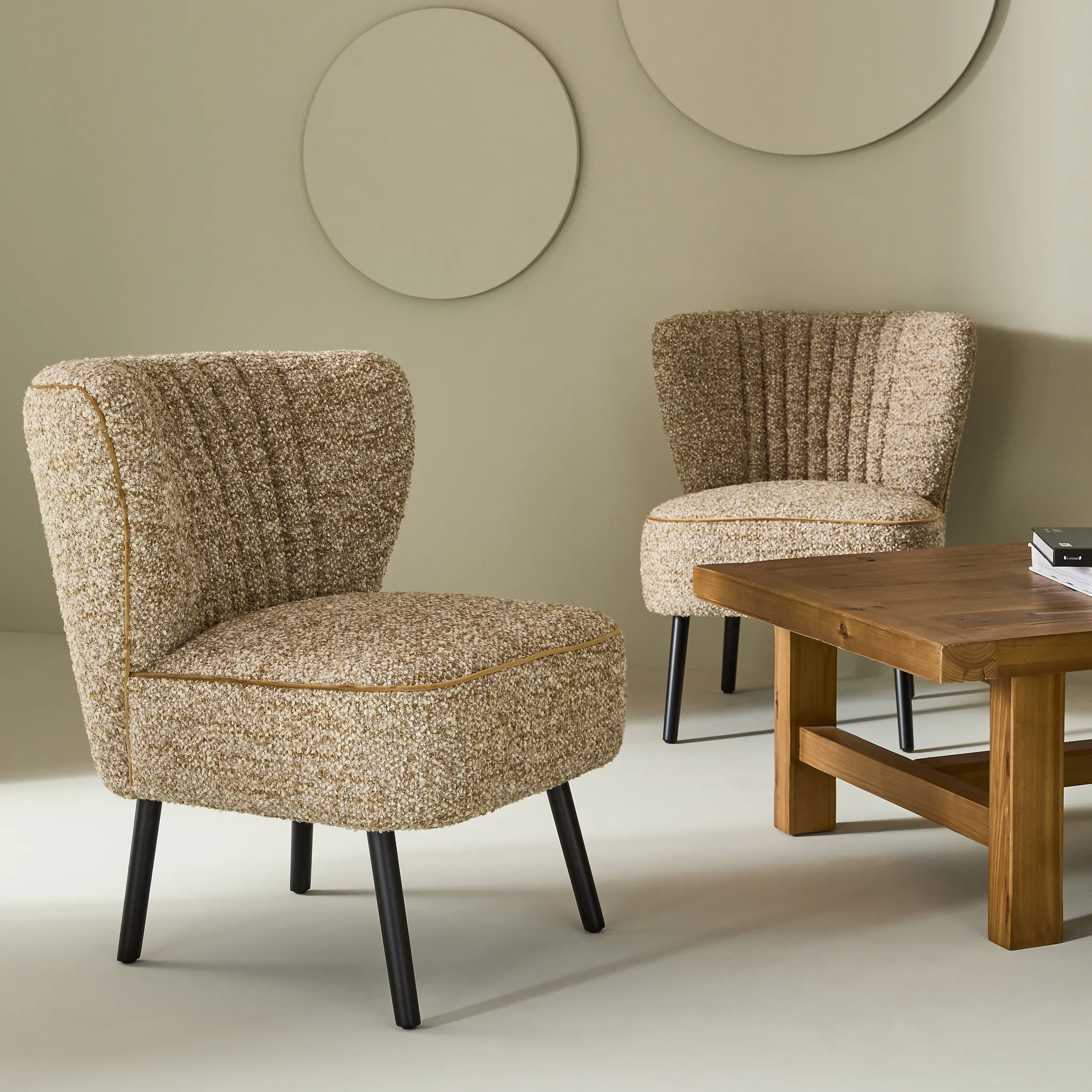 Chauffeuse Gina caramel Signature