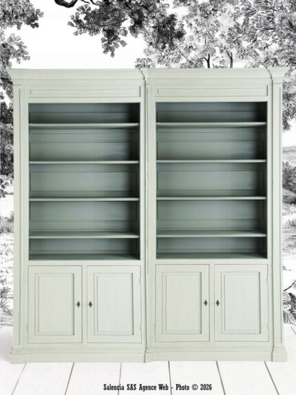 Bibliothèque Rivoli 4 portes Signature