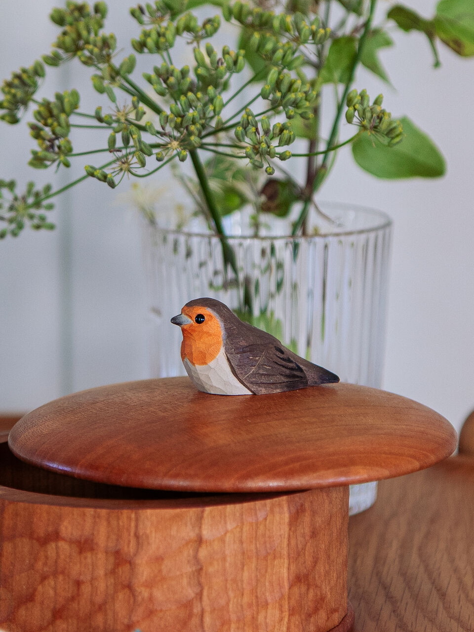 Coffret bois Rouge-gorge Wildlife Garden