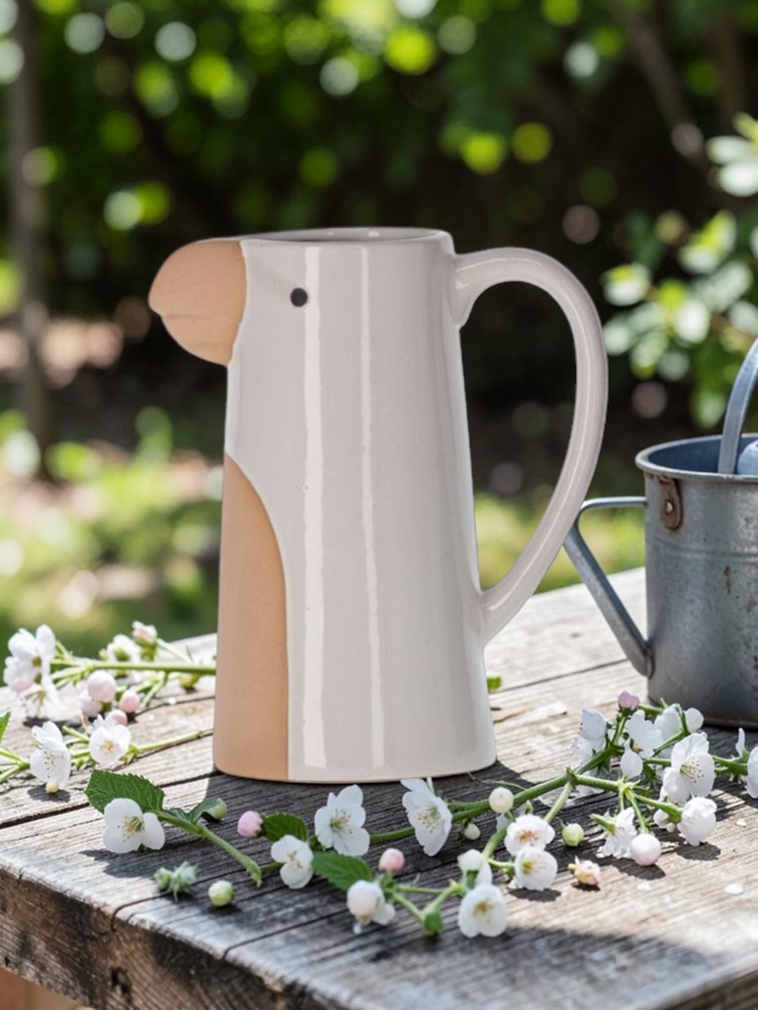 Pichet Perroquet Blanc cHEHOMA