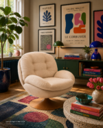 Fauteuil Memento Retro Beige Athezza