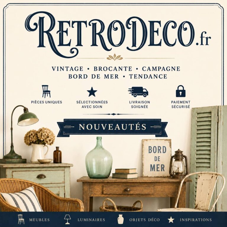 Nouveautés Déco été 2026 Retrodeco.fr