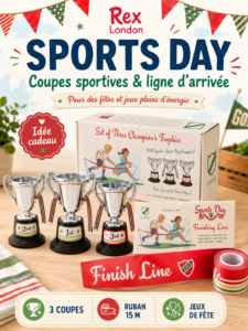 Kit Sports Day pour les petits sportifs Rex London